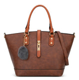 Portable European Letter Shoulder Bag Women Handbag