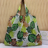 Large Reusable Grocery Shopping Bag Eco Tote 50lb Pocket Foldable Washable