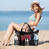 Large Beach Bag Mesh Durable Waterproof Underwear Pocket Tote