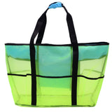 Large Beach Bag Mesh Durable Waterproof Underwear Pocket Tote