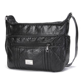Large Soft Bag Casual Women Bag Purse Wash Pu Leather Shoulder Bag Handbag