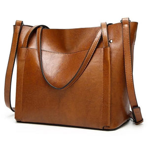 Soft Leather Handbag Women Crossbody Shoulder Tote Famous