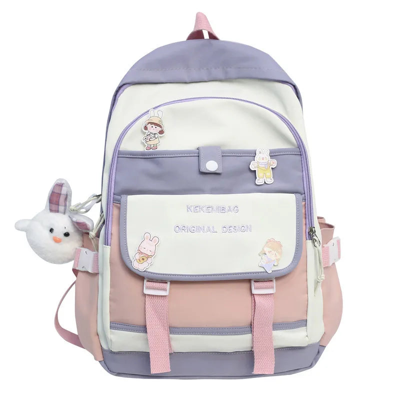 Large Teenager Backpack School Bags for Girls Women's Bag