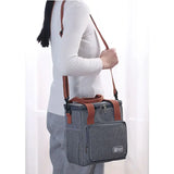 Large Thermal Insulation Lunch Bag Bento Box Storage Bags Hand-Held Food Contain
