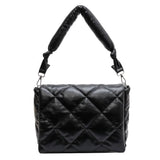 Quilted Armpit Bag High Leather Handbags Female Crossbody Bags