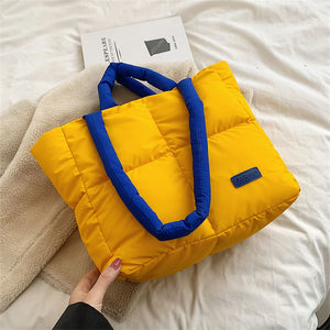 Large Tote Bags for Women Spring High Capacity Candy Shoulder Side Bag