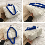 Large Tote Bags for Women Spring High Capacity Candy Shoulder Side Bag