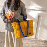 Large Tote Bags for Women Spring High Capacity Candy Shoulder Side Bag