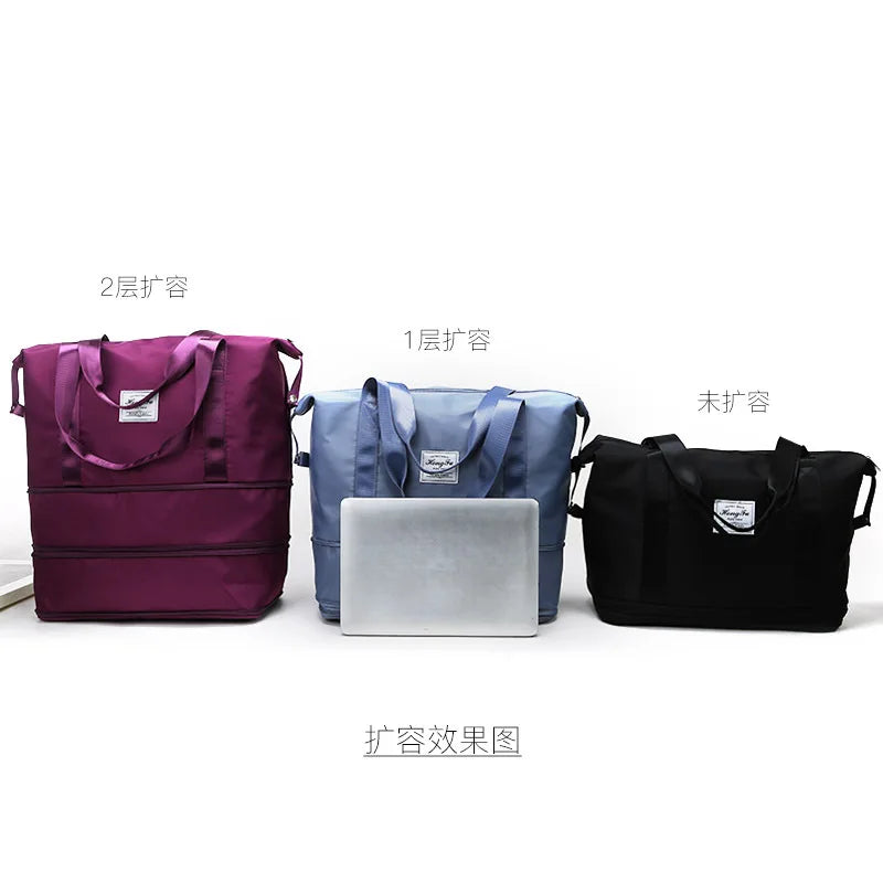 Large Travel Duffel Bag with Wet Dry Separation