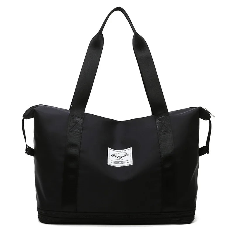 Large Travel Duffel Bag with Wet Dry Separation