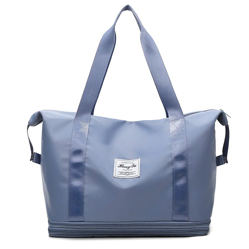 Large Travel Duffel Bag with Wet Dry Separation