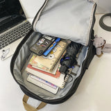 Large Canvas Backpack for School and Winter