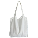 Large Women's Canvas Tote Shopping Bag Student Bookbag