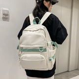 Large Capacity Nylon Women Backpacks Shoulder Bags For Teenager School