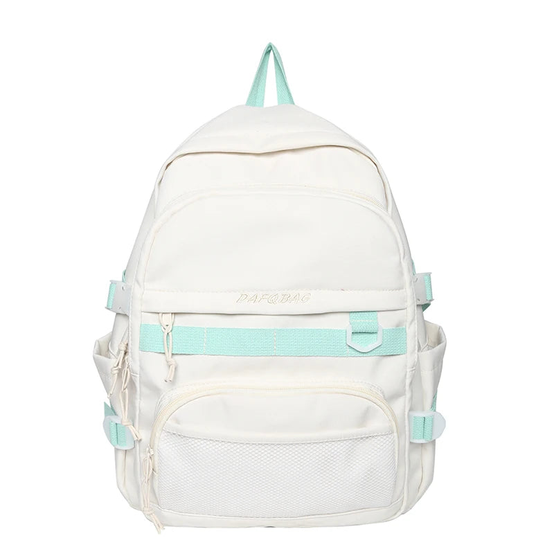 Large Capacity Nylon Women Backpacks Travel Shoulder Bags