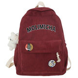 Large-capacity Backpack School Bag Girls Laptop Bag