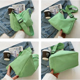 Large-capacity Women's Canvas Messenger Tote Handbag