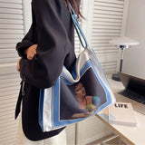 Canvas Shoulder Bags for Women Retro Print Handbag Totebag