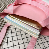 Large-capacity Canvas Spring Female Bag Student Tutoring Leisure All-match