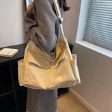 Canvas Crossbody Bag Women's Shoulder Messenger Bag Large Handbag SG892