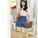 Large-Capacity Commuter Bag Woman Shoulder Tote All-Match College Student Class