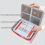 Large-capacity Document Storage Organizer Bag File Container