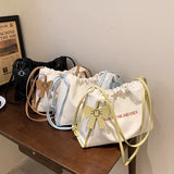 Large-capacity PU Tote Bag Shoulder Bag