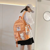 Large-capacity Japanese High School Backpack for Girls