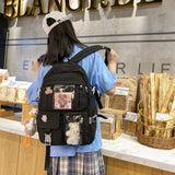 Large-capacity Japanese High School Backpack for Girls