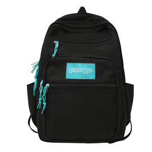 Large-capacity Lightweight School Bag Teen Girls Backpack Many Pockets