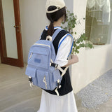 Large-Capacity School Bag Lightweight Travel Backpack