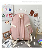 Large-Capacity School Bag Lightweight Travel Backpack