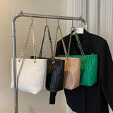 Stone Pattern Tote Bag Women's Shoulder Bag All-match