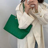 Stone Pattern Tote Bag Women's Shoulder Bag All-match