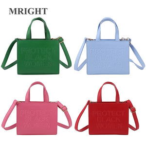 Large-capacity Tote Bag Women Candy Embossing Purse Handbag