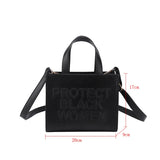 Large-capacity Tote Bag Women Candy Embossing Purse Handbag