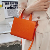 Large-capacity Tote Bag Women Candy Embossing Purse Handbag