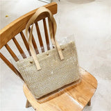 Large-capacity Transparent Shoulder Bag PVC Jelly Bag