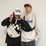Unisex Waist Bag Casual Fanny Pack Nylon Banana Bags