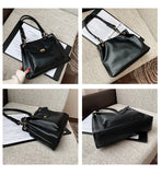 Large Shoulder Bags Pu leather Handbags Travel Totes Crossbody bags