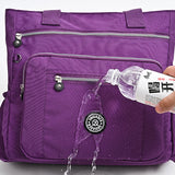Large Capacity Women Shoulder Bag Nylon Female Handbag Top-Handle Bag Waterproof