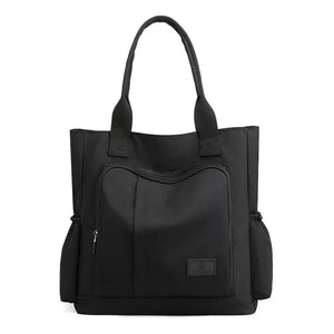 Nylon Top-handle Bag Women Shoulder Tote American Vintage Handbag