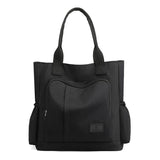 Nylon Top-handle Bag Women Shoulder Tote American Vintage Handbag
