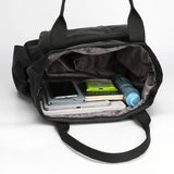 Nylon Top-handle Bag Women Shoulder Tote American Vintage Handbag