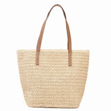 Large-capacity Woven Crossbody Bag for Women Spring and Summer Tote Bag