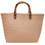 Large-Capacity Straw Tote Bag for Women