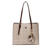 Large Capacity Women's Shoulder Bag Texture Tote Handbag