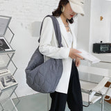 Large-Capacity Eco-Friendly Travel Bag Down Bag Net Casual Hand Single Shoulder