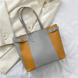 Large Capacity Retro Shoulder Bag & Tote Bag B251