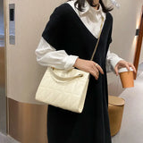 Large-Capacity Rhombic Shoulder Bag for Women